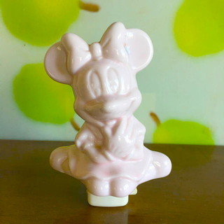 ディズニー(Disney)の【Disney】ミニー陶器型ランプ(テーブルスタンド)