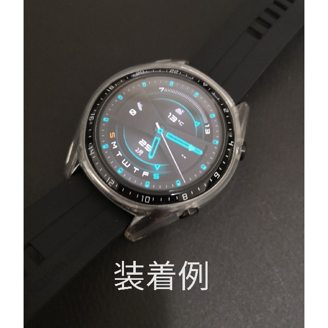 HUAWEI Watch GT2 ガラスフィルム ファーウェイウォッチGT2 スマホ/家電/カメラのスマホアクセサリー(保護フィルム)の商品写真