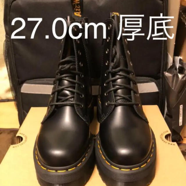 新品 ドクターマーチン Dr.Martens 8ホール jadon 厚底　UK8靴/シューズ