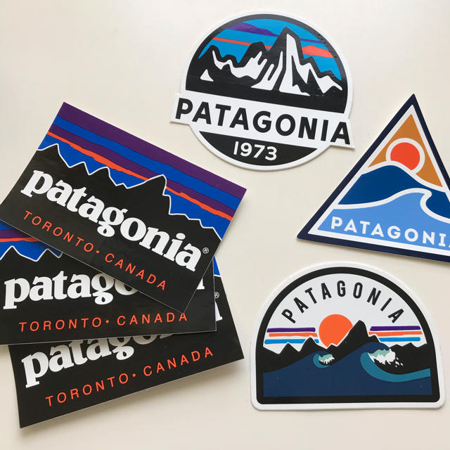 patagonia(パタゴニア)のパタゴニア  カナダ　ステッカーセット スポーツ/アウトドアのアウトドア(その他)の商品写真