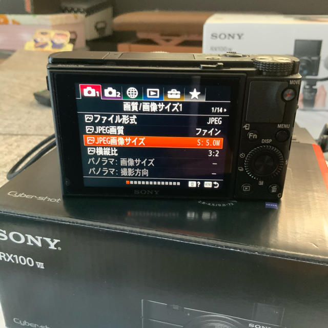 SONY DSC-RX100M7G アクセサリーキット、メモリカード付