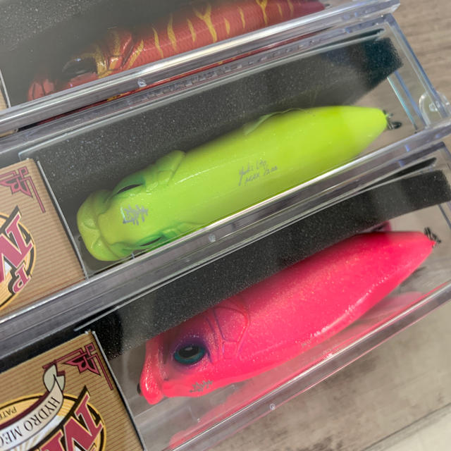 Megabass(メガバス)のメガバスルアー貴重！限定生産カラー含むPOPMAX6点セット スポーツ/アウトドアのフィッシング(ルアー用品)の商品写真