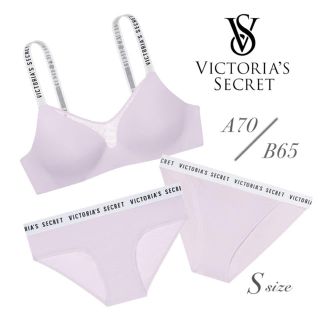 ヴィクトリアズシークレット(Victoria's Secret)のVSノンワイヤーブラ＆ショーツセット(パフューム)(ブラ&ショーツセット)