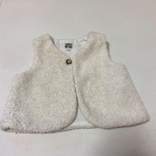 ボンポワン(Bonpoint)のbonton ボア ベスト 2Y(その他)