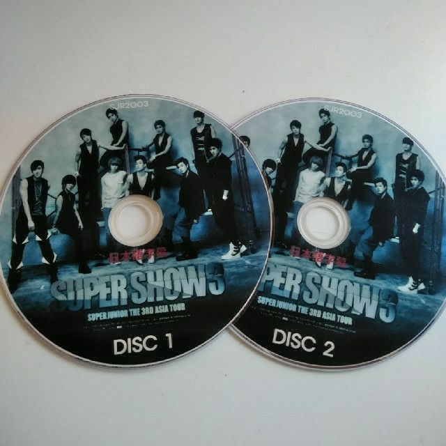 SUPER JUNIOR(スーパージュニア)の【SUPER JUNIOR】SUPER SHOW3  DVD エンタメ/ホビーのCD(K-POP/アジア)の商品写真