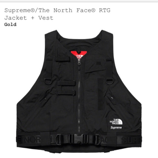 Supreme / TheNorthFace RTGJacket VestのみS