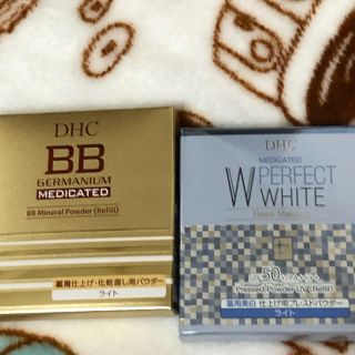 ディーエイチシー(DHC)のDHC プレストパウダー二個(フェイスパウダー)