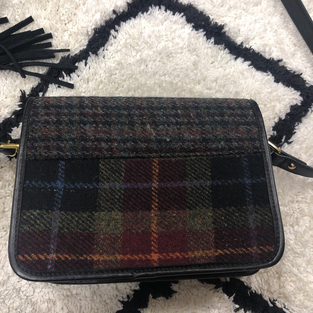 Harris Tweed(ハリスツイード)のハリスツイードショルダーバッグ レディースのバッグ(ショルダーバッグ)の商品写真