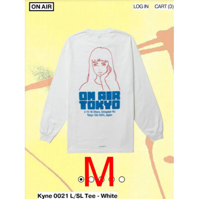 新品 Mサイズ kyne x ON AIR L/S TEE ロンT