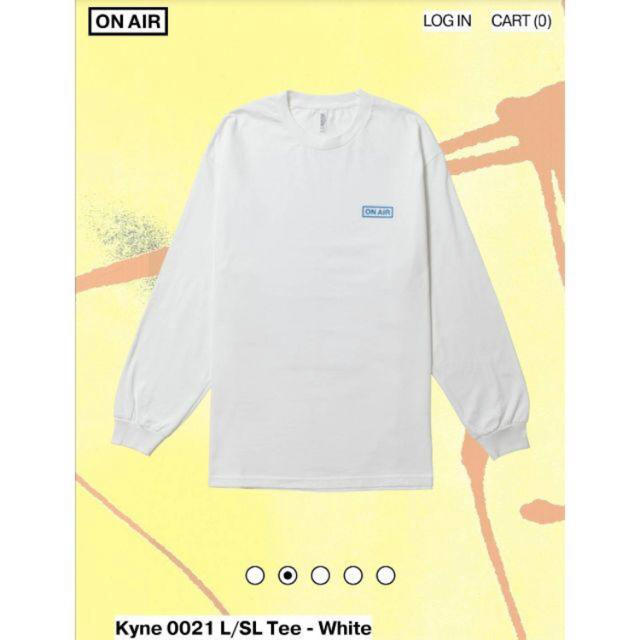 FTC(エフティーシー)の新品 Mサイズ kyne x ON AIR L/S TEE ロンT メンズのトップス(Tシャツ/カットソー(七分/長袖))の商品写真