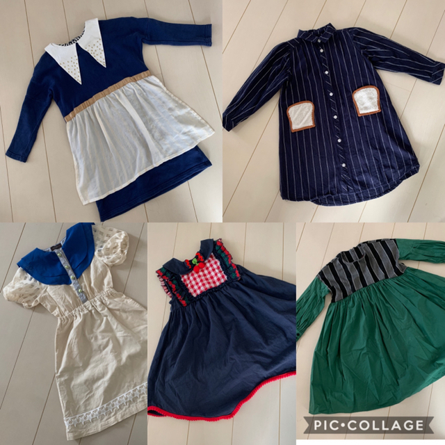 UNICA(ユニカ)の5点セット キッズ/ベビー/マタニティのキッズ服女の子用(90cm~)(ワンピース)の商品写真