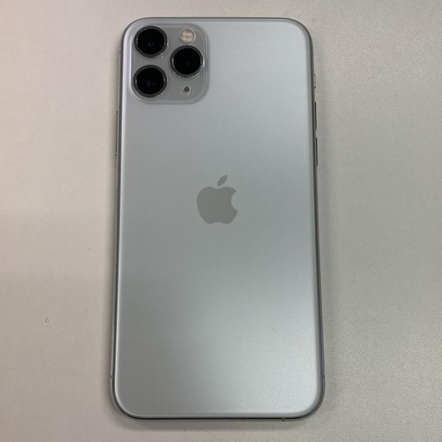 【値下げ】iPhone11pro 256GB シルバー SIMロック解除済