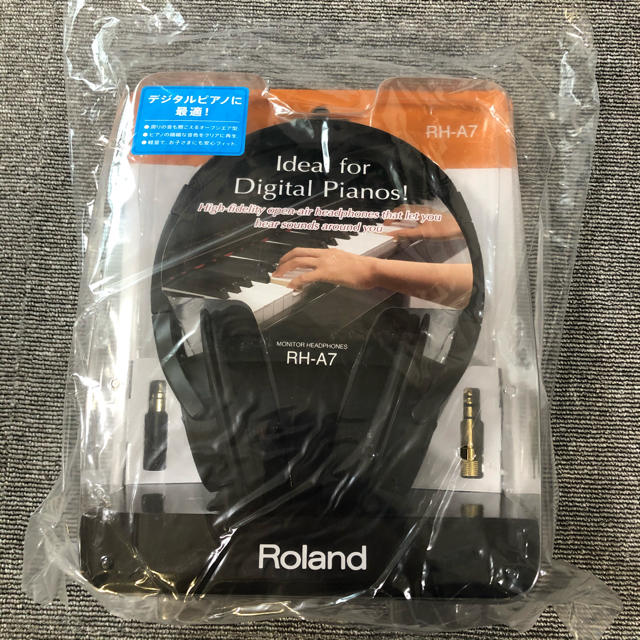 Roland(ローランド)のRoland RH-A7-BK スマホ/家電/カメラのオーディオ機器(ヘッドフォン/イヤフォン)の商品写真