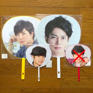 アラシ(嵐)の【定価以下】嵐 松本潤 うちわセット(アイドルグッズ)