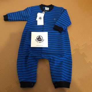 プチバトー(PETIT BATEAU)のプチバトーロンパース(ロンパース)