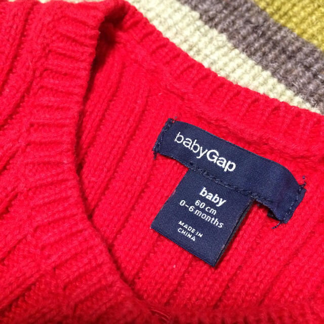 babyGAP(ベビーギャップ)の【60】カーディガン♡babyGAP キッズ/ベビー/マタニティのベビー服(~85cm)(カーディガン/ボレロ)の商品写真