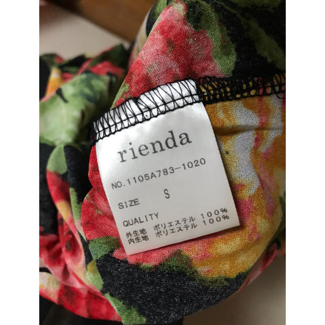 rienda(リエンダ)のrienda ワンピース レディースのワンピース(ミニワンピース)の商品写真