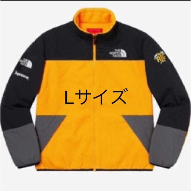 SUPREME THE NORTH FACE fleece GOLD