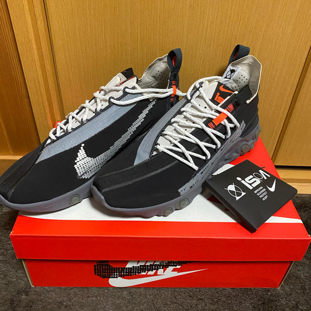 NIKE(ナイキ)のNIKE REACT WR ISPA Black メンズの靴/シューズ(スニーカー)の商品写真