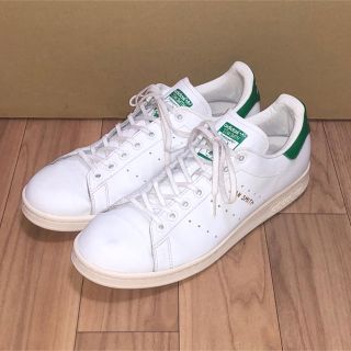 アディダス(adidas)の良品 adidas オリジナルス スタンスミス 27.5cm 白 緑 グリーン(スニーカー)