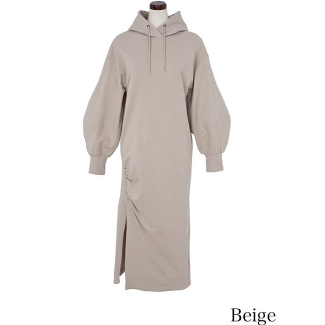 SNIDEL(スナイデル)のDropped Shoulder Hoodie Dress レディースのトップス(パーカー)の商品写真