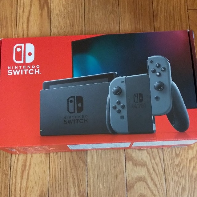 エンタメ/ホビーnintendo switch 新型 グレー 新品