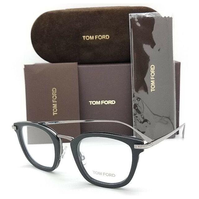 TOM FORD(トムフォード)の★スタイリッシュシルバー！★トムフォード TF5496 005 メガネ ブラック メンズのファッション小物(サングラス/メガネ)の商品写真