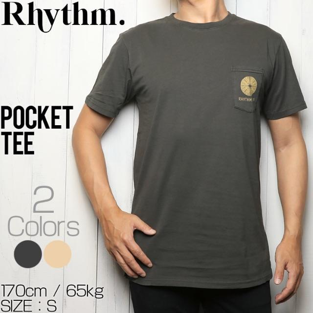Rhythm リズム POCKET TEE 半袖Tシャツ