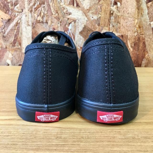 新品USA Vans Authentic Lo Pro/Black 23.5cm 2