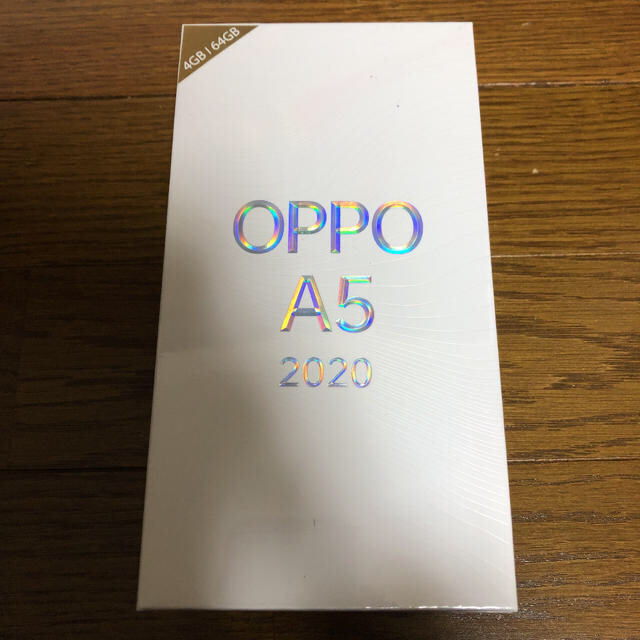 新品未開封 OPPO A5 2020 グリーン Simフリー