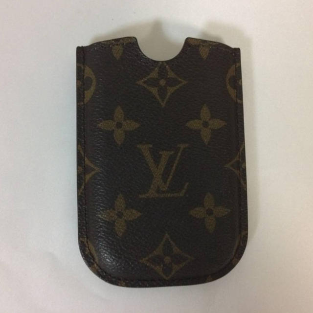 LOUIS VUITTON - 新品同様本物ルイヴィトンLVモノグラム携帯アイフォンスマホケースの通販