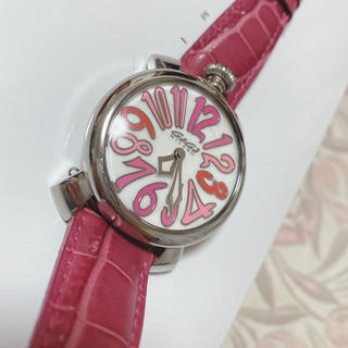 ガガミラノ(GaGa MILANO)のガガミラノ 時計 レディース マヌアーレ(腕時計(アナログ))