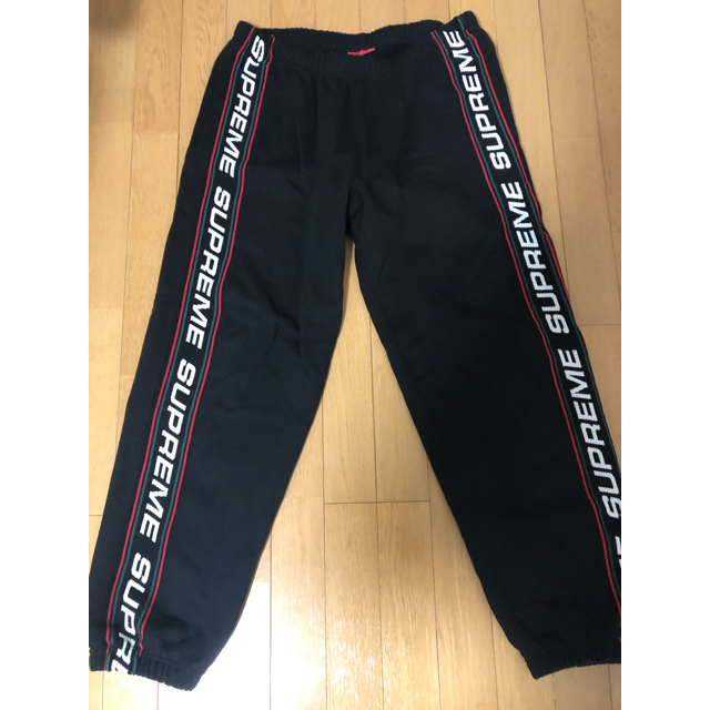 4日まで限定値下げsupreme text rib sweatpant