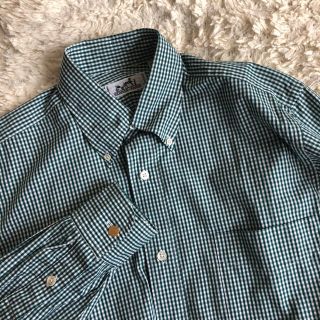 お手軽価格で贈りやすい HERMESエルメス コットンボタンダウンシャツ