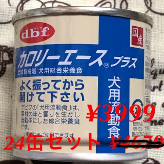 デビフ(dbf)のカロリーエース プラス 犬用流動食(85g)24個セット(ペットフード)