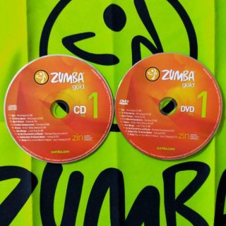 ズンバ(Zumba)のZUMBA GOLD 1 ズンバ ゴールド DVD CD インストラクター専用(スポーツ/フィットネス)