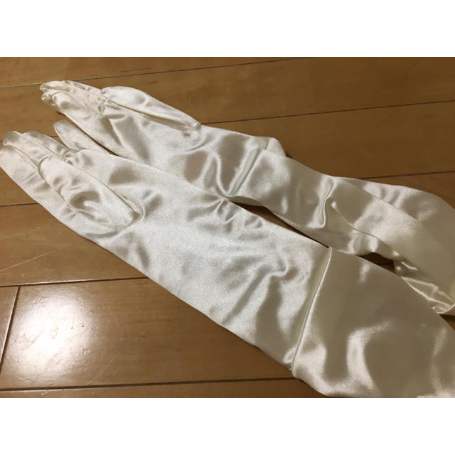 WITH A WHITE ロンググローブ レディースのファッション小物(手袋)の商品写真