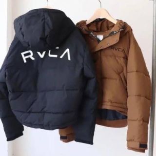 ルーカ(RVCA)のrvca ダウン　ブラウン　S ジャケット(ダウンジャケット)