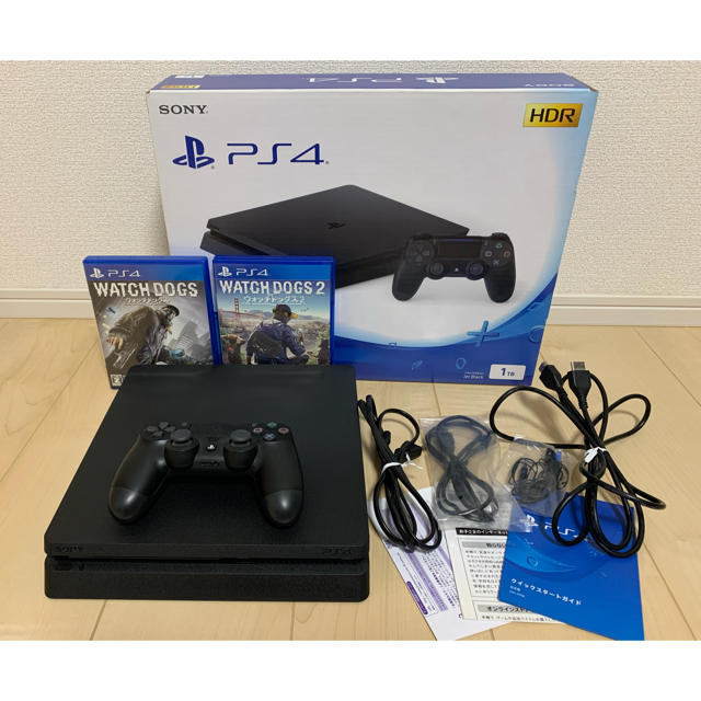 PlayStation®4 ジェット・ブラック 1TB CUH-2100BB01