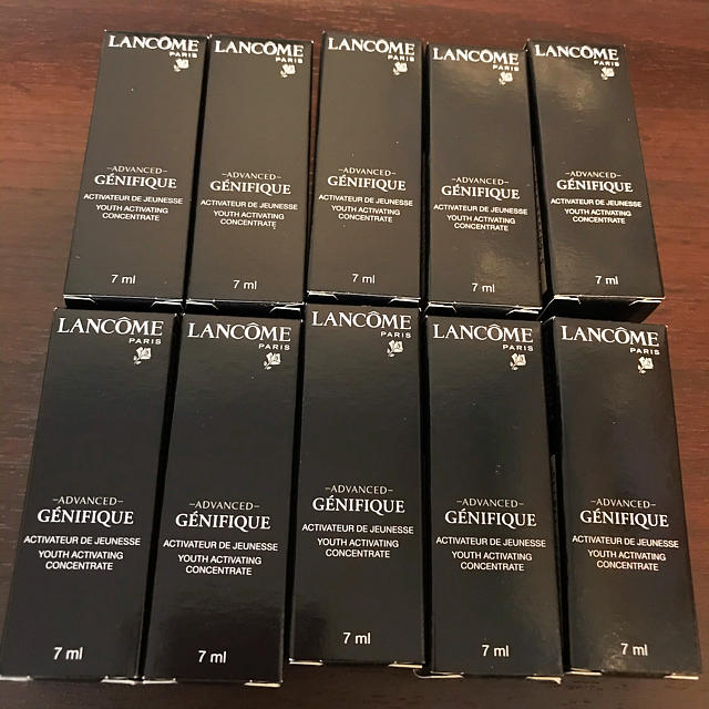 LANCOME(ランコム)のランコム ジェニフィックアドバンス 7ml 10本 コスメ/美容のスキンケア/基礎化粧品(美容液)の商品写真