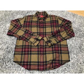 シュプリーム(Supreme)のsupreme tartan flannel shirt S(シャツ)