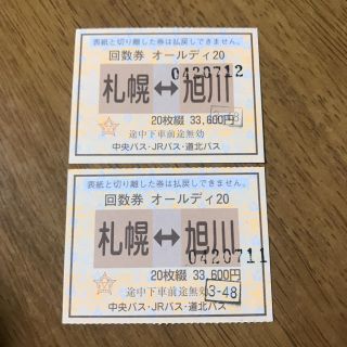 旭川⇄札幌 高速バス引換券 有効期限2023年1月31日 realmark.com.eg