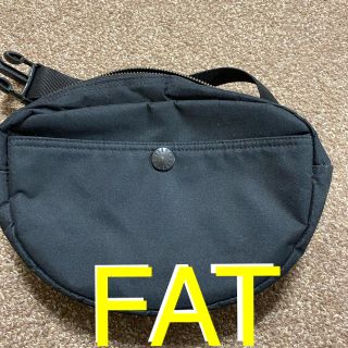 エフエーティー(FAT)のFAT ウエストバッグ　黒(ショルダーバッグ)