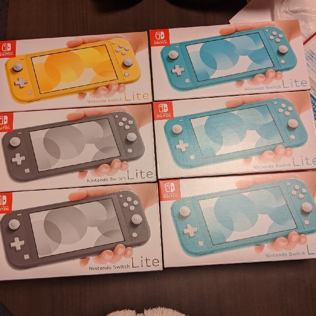 おまけ付】 【新品未開封】Nintendo Switch Lite ×6 家庭用ゲーム機