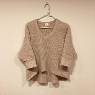 ビューティアンドユースユナイテッドアローズ(BEAUTY&YOUTH UNITED ARROWS)の6(ROKU)THERMAL Vネックカットソー(カットソー(長袖/七分))