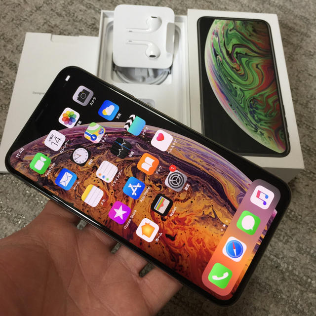 正規代理店 iPhone - iPhone XS Max 256gb Gold シムフリー
