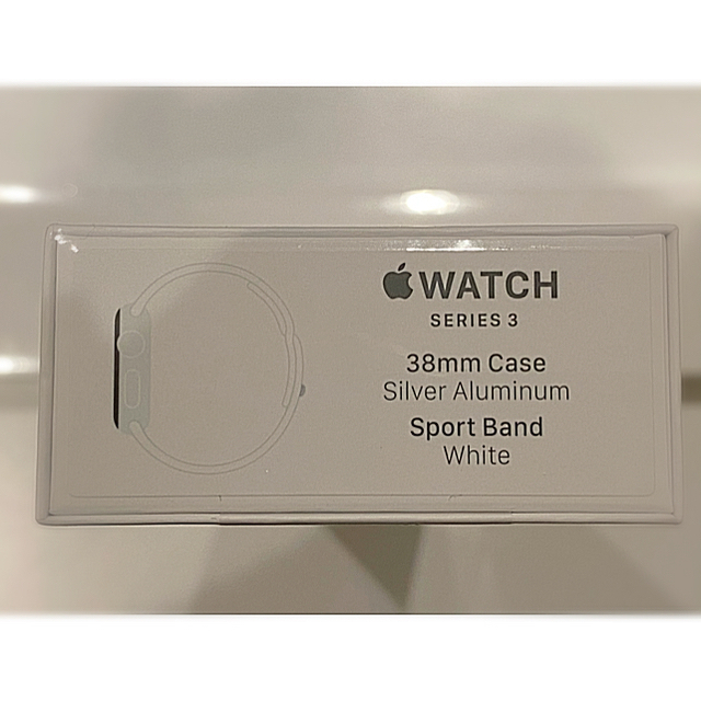新品未開封Apple Watch Series 3 GPSモデル 38mm