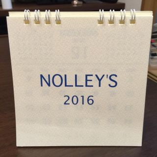 ノーリーズ(NOLLEY'S)のノーリーズ2016カレンダーノベルティ(その他)