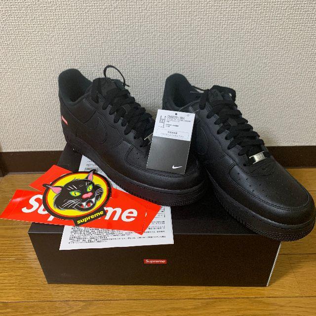 Supreme Nike Air Force 1 Low 黒 28.5cm新品未使用購入場所