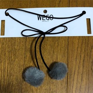 ウィゴー(WEGO)のWEGOネックレス　グレー　新品(ネックレス)